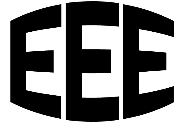 Stylized Logo with the Letter 'E' in a Modern, Minimalist Design
