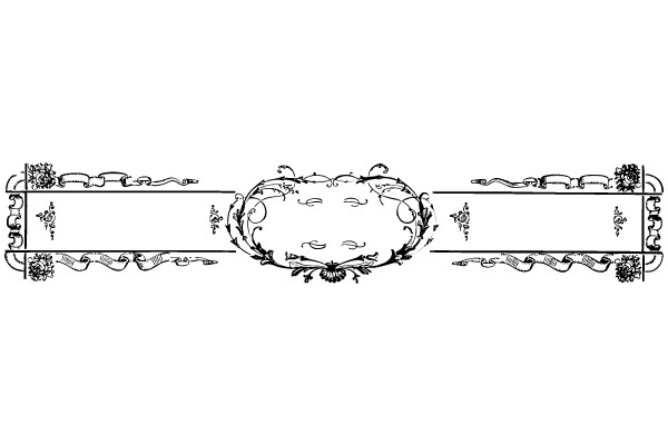 Vintage Ornate Frames with Flourishes