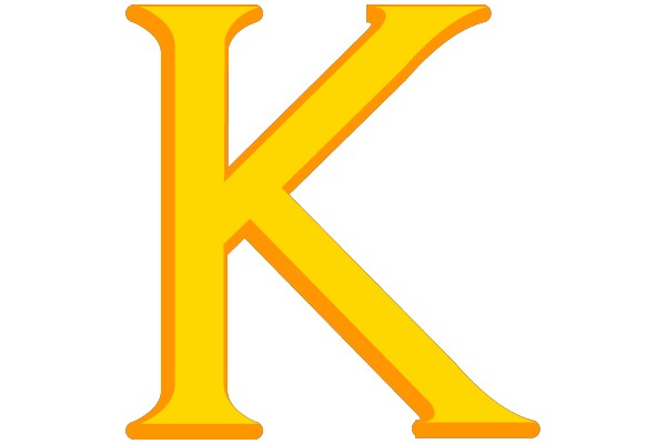 Bold Yellow Letter 