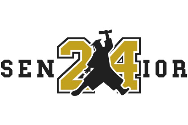 Celebrating 24 Years of Service: A Golden Anniversary Logo for the Senior Class