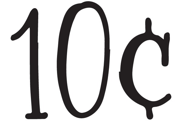 10¢