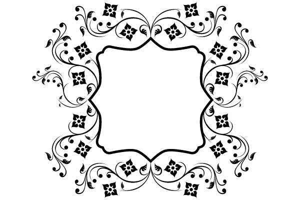 Ornate Vintage Flourish Frame