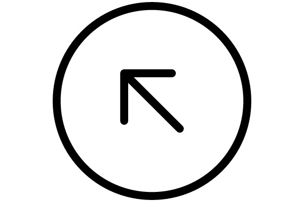 Simplistic Icon of an Arrow