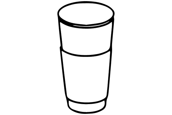 Stylish Coffee Cup Icon from the Starbucks SVG Bundle