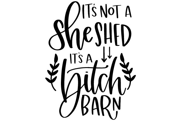 It's Not a She Shed, It's a Gitch Barn