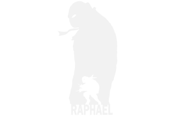 Silhouette of a Man with a Scarf and a Shadowy Figure in the Background