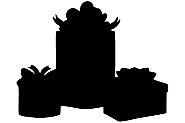 Holiday Gift Silhouettes