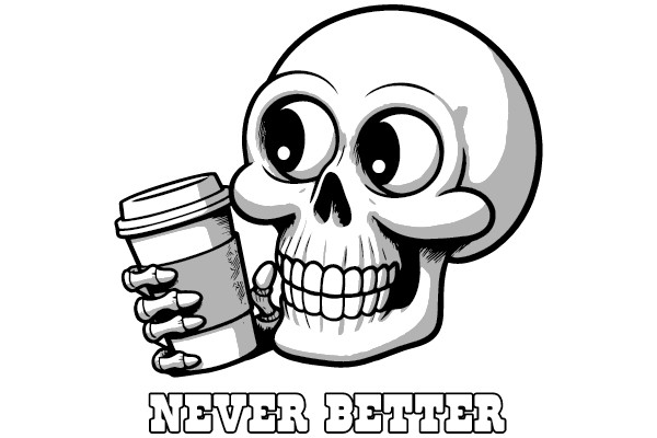 Never Better: A Skull's Perspective on Coffee