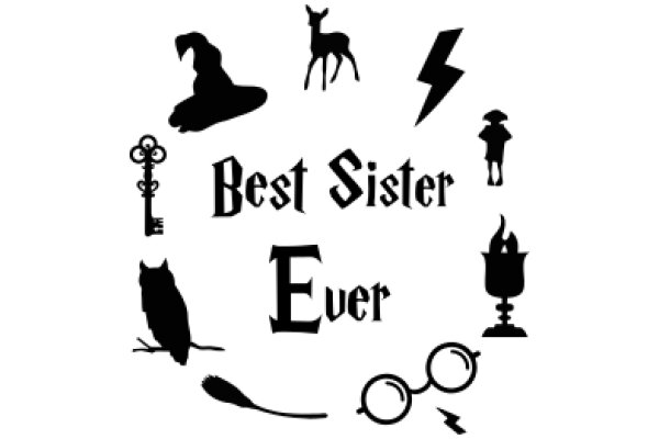 Best Sister Ever: A Collection of Symbols and Icons Representing the Bond Between Sisters
