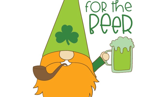 St. Patrick's Day Gnome: The Beer Lover