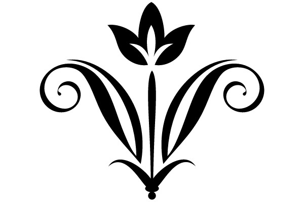 Ornamental Flourish: A Timeless Floral Design
