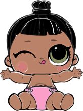 An Adorable Cartoon Character with a Pink Shirt and a Blush on the Cheek