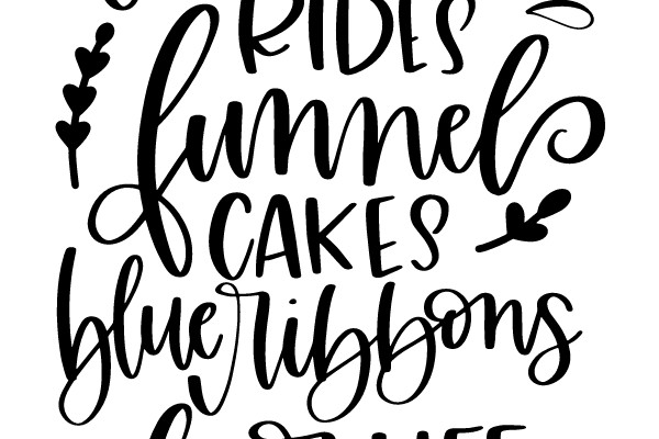 Carnival Rides, Funnel Cakes, Blue Ribbons, Fair Life