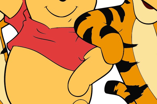 Winnie the Pooh and Tigger
