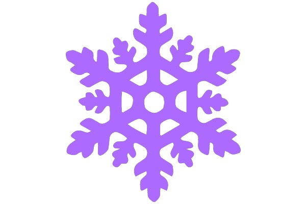 Purple Snowflake