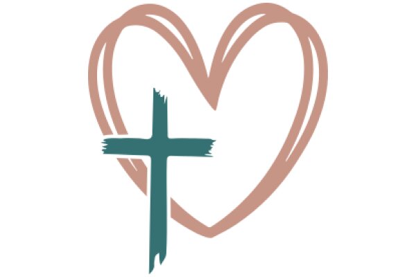 A Symbolic Blend of Love and Faith: The Heart and Cross Design