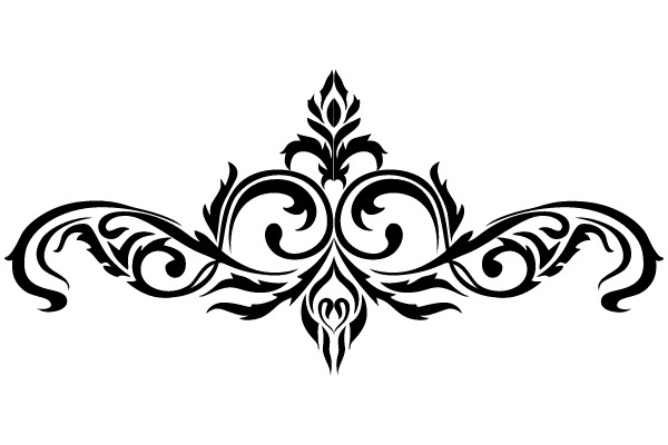 Ornate Vintage Flourish Ornament