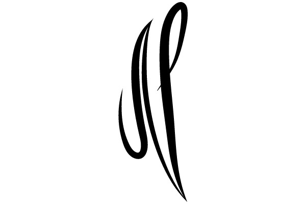 Two Curved Lines