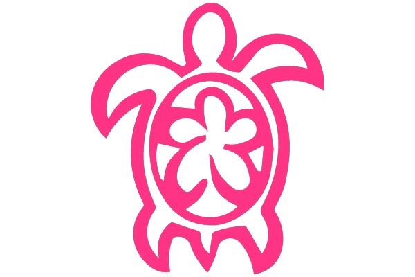 Pink Turtle Symbol