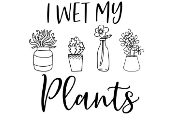 A Whimsical Collection of Plants and Flowers