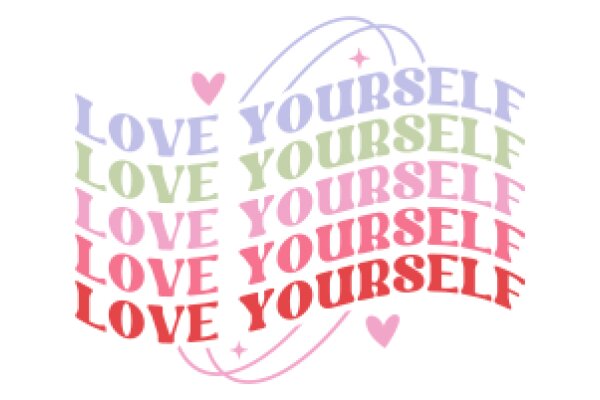 A Colorful Affirmation of Self-Love and Love for Others