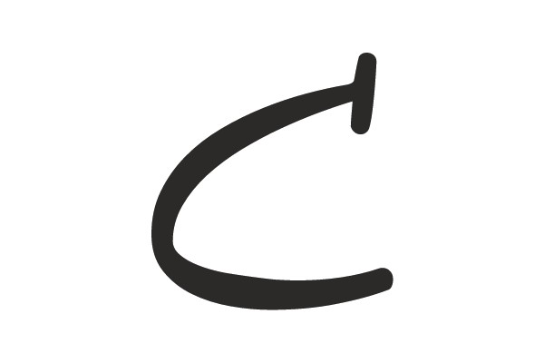 Cursive Letter C