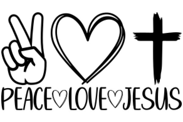 Peace, Love, and Jesus: A Symbolic Display of Faith and Affection