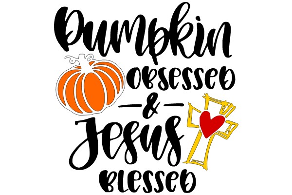 Pumpkin Obsessed & Jesus Blessed