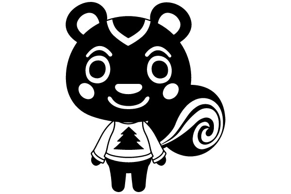 Adorable Squirrel Character