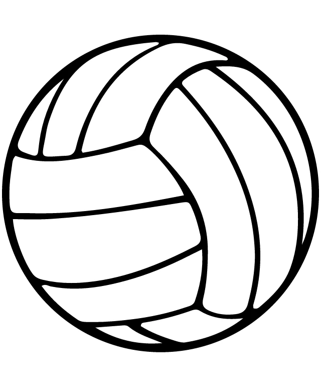 Simplistic Volleyball Icon